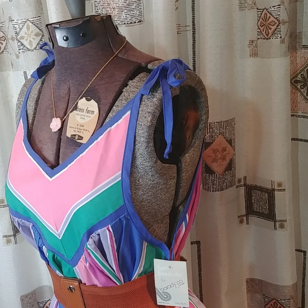 Barad & Co Candy Stripe Dress - Picture 2 of 12